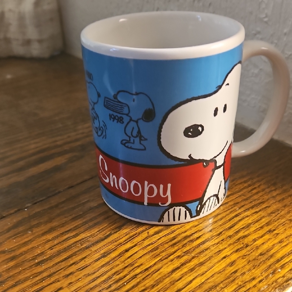 Peanuts White Ceramic Mug